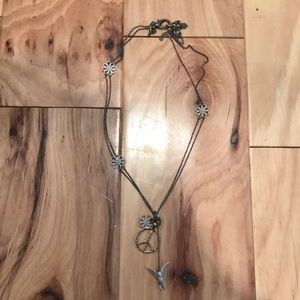Lucky Brand Peace Necklace